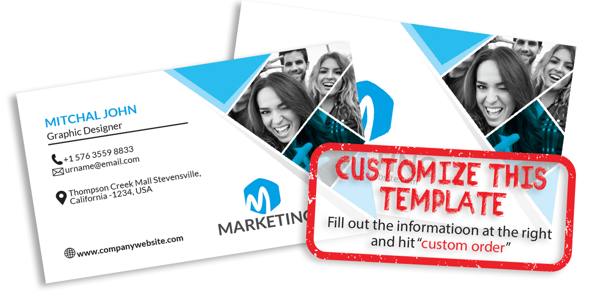 business cards for marketing