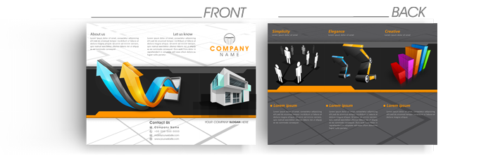 Printing brochures trifold